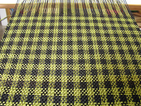 Carrie Wolf - Rigid Heddle Weaving Pattern - Houndstooth Check
